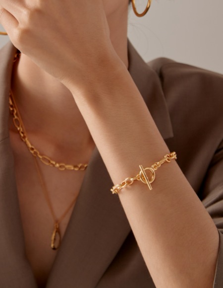 [silver컬러추가] exid chain bracelet